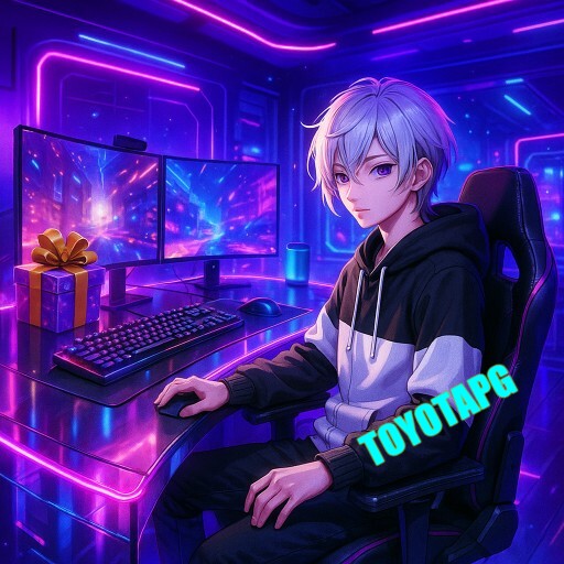 Imagem promocional da TOYOTAPG mostrando a plataforma e suas vantagens