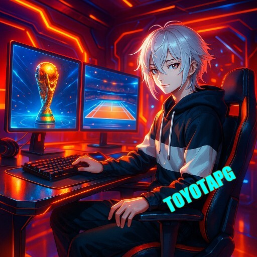 Imagem promocional da TOYOTAPG mostrando a plataforma e suas vantagens