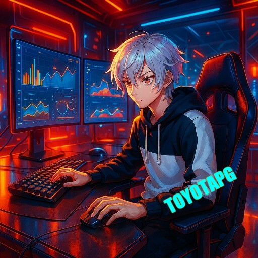 Imagem promocional da TOYOTAPG mostrando a plataforma e suas vantagens