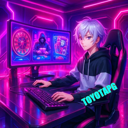 Imagem promocional da TOYOTAPG mostrando a plataforma e suas vantagens